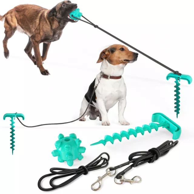 Hund Krawatte Kabel Stake Hund Schleppen Kabel Anti- Hund