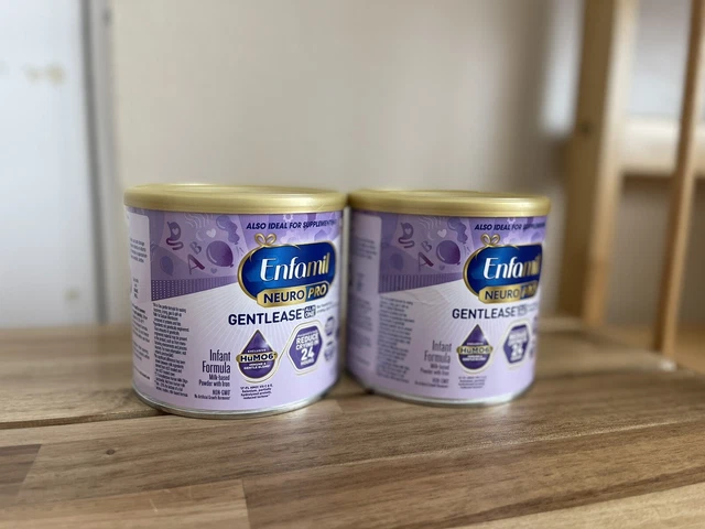 2 Cans-Enfamil Gentlease Neuropro 7.2 oz exp 8/1/24