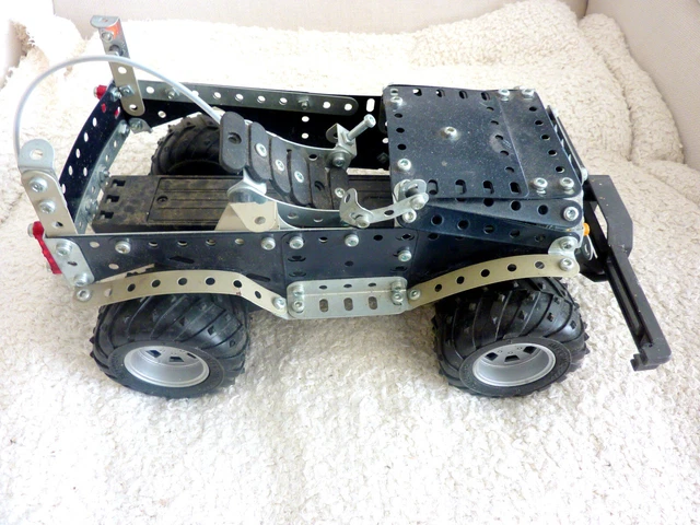 MECCANO-Erector - Multimodel - 25 Model Motorized Set - Off-Road Vehicle