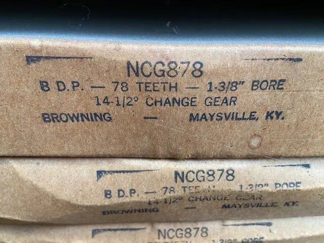 Browning NCG878 Change Gear