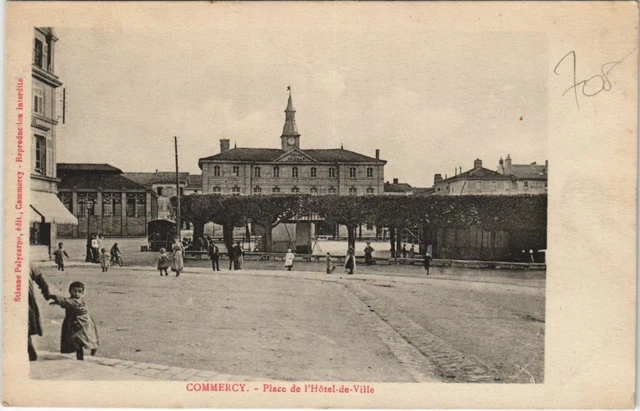 CPA COMMERCY - Place de l'Hotel-de-Ville (118999)