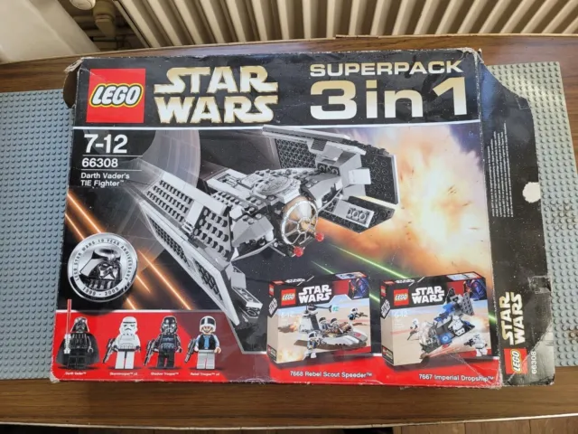 LEGO Star Wars 66308 Super Pack 3 in 1 with 8017 7668 7667