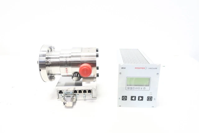 Pfeiffer DCU 100 TMU 071 P TC 600 Turbodrag Molecular Pump W/ Electronic Drive