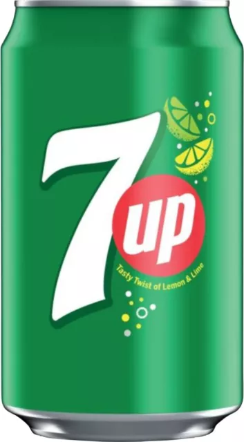 Ice cream van 7 up can sticker fizzy drink catering trailer shop cafe pop decal