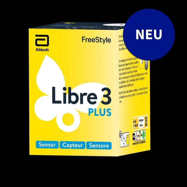 *SALE* ABOTT FREESTYLE LIBRE 3 plus - (2026-06-30) SENSOR - NEU & OVP ...