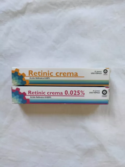 Retinoid Cream - Retinoic Acid Cream 2x20 grams 0.05% and .025% strength