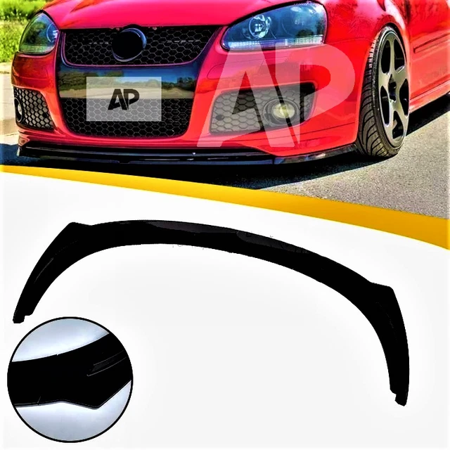 VW GOLF MK5 GTI GT TDI vorne Kohlefaser Splitter Spoiler