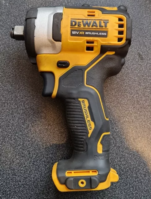 Dewalt DCF901 1/2" bürstenloser Schlagschrauber 12 V/10,8 V nackter Körper nur schwer benutzt.