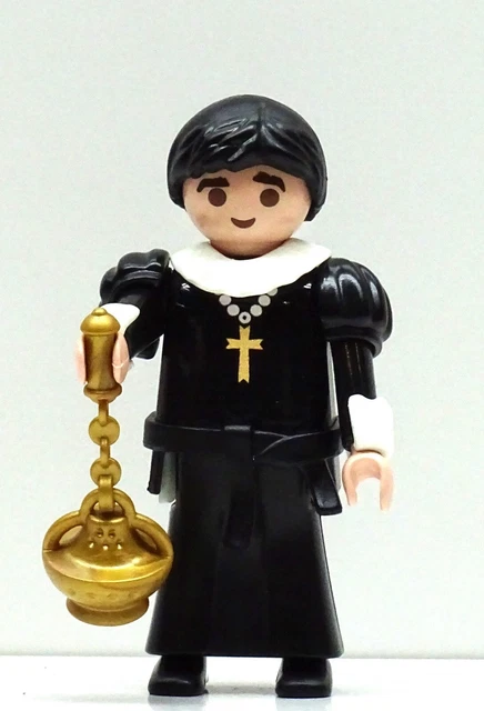 PLAYMOBIL Vintage 1987 - Set 3767 Western Avec église, Pasteur, Chariot