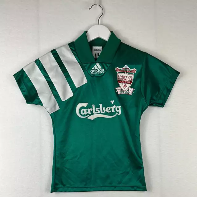 Liverpool 1992-1993 Youth Away Shirt - 22-24" Inches - Boys