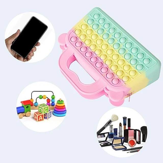 Cross Body Girl Kid Gifts Shoulder Bag Bubble Purse Handbags Fidget Sensory Toy