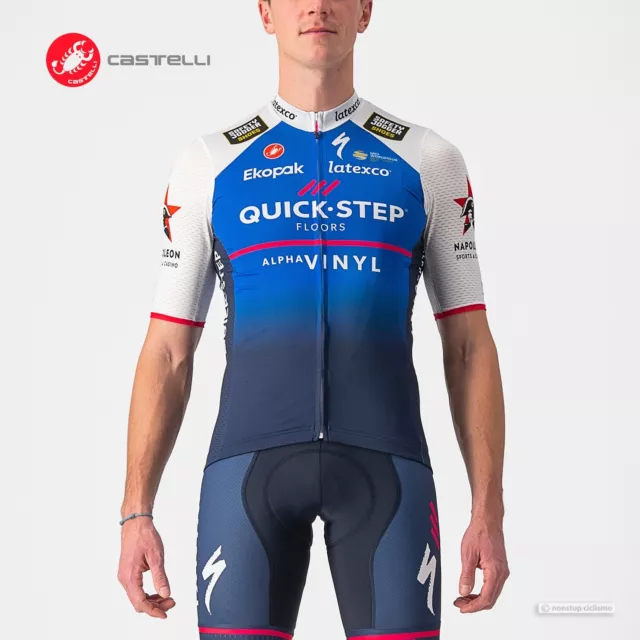 NEW 2022 Castelli QUICKSTEP ALPHA VINYL COMPETIZIONE Cycling Jersey