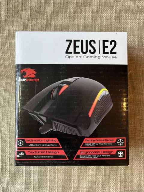 ZEUS E2 OPTICAL Gaming Mouse USB Wired iBUYPOWER Model IBP ZEUS E2 3.99 PicClick