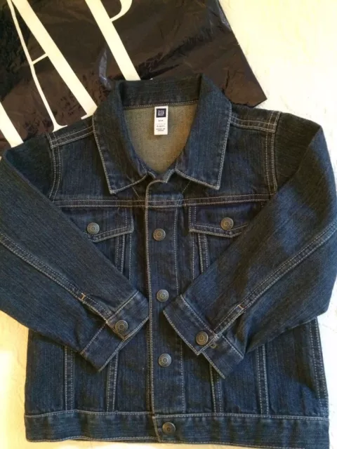 baby GAP denim jean jacket, size 4, toddler