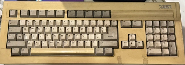 5 Tasti Bianchi Con Molle Per Tastiera Commodore Amiga 500, Ricambi Originali Usati Vintage - Foto 5