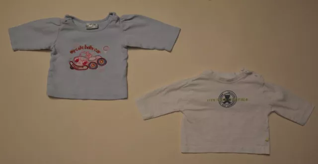 2 Bebé Camisetas Talla 62 U. A. C&A