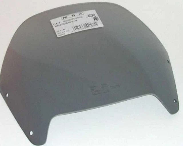 Vitre MRA carénage, Aprilia Pegaso 650, 92-96, forme originale, noir