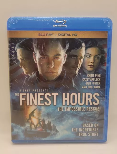 The Finest Hours Blu-ray Disc 2016  NEW Sealed Chris Pine