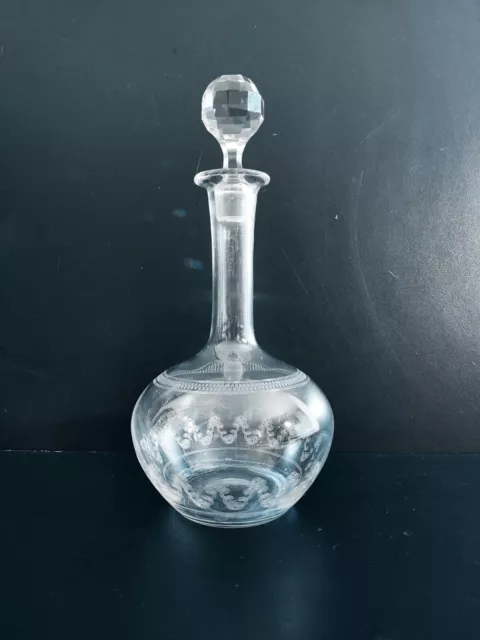 Carafe en Cristal de Baccarat / Début 20th France / Numérotée