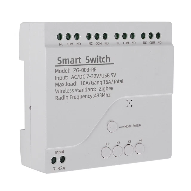 Interruttore radio 4 canali, modulo interruttore WiFi, telecomando, fai da te 2862