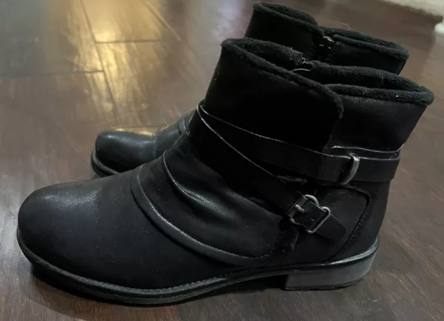Bare Traps Women's Shoes Toe Ankle Fashion Zip Boots Black Size 9 3