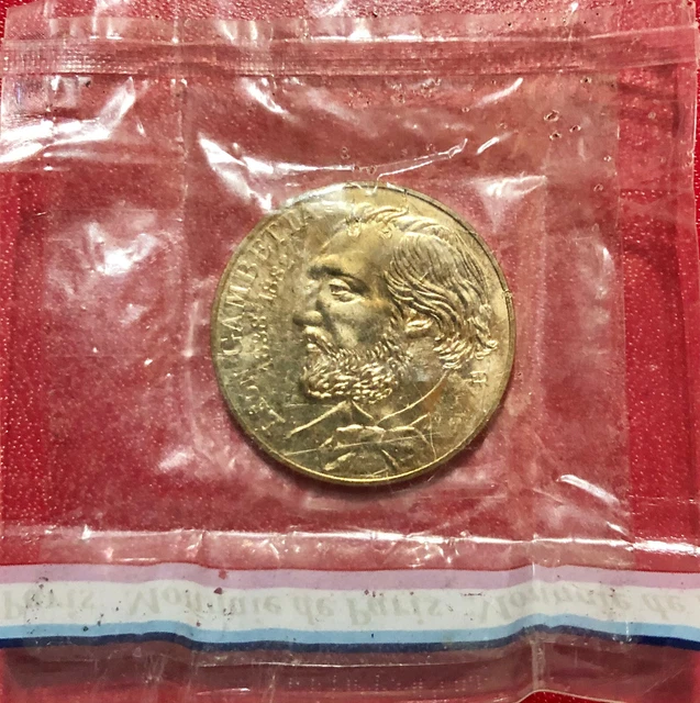 FRANCE 10 F GAMBETTA ESSAI 1982  (26 mm, cupro-nickel-alu) SOUS SACHET SCELLE