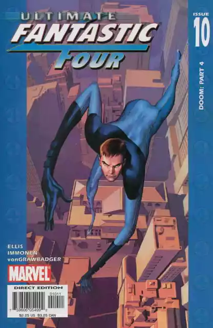Ultimate Fantastic Four #10 Marvel Comics October Oct 2004 (VF)