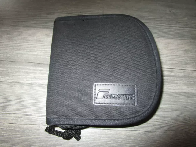 FELLOWES CD Sammelmappe Schwarz Medientasche Organizer