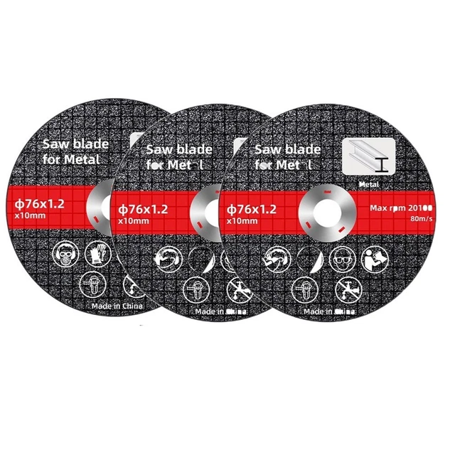 Lama seghetto angolare disco da taglio 76 mm/3 pollici resina circolare smerigliatrice X3