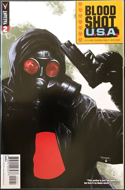 BLOODSHOT USA Comic Issue 2 — 2016 Valiant Cover B — VF+ Condition