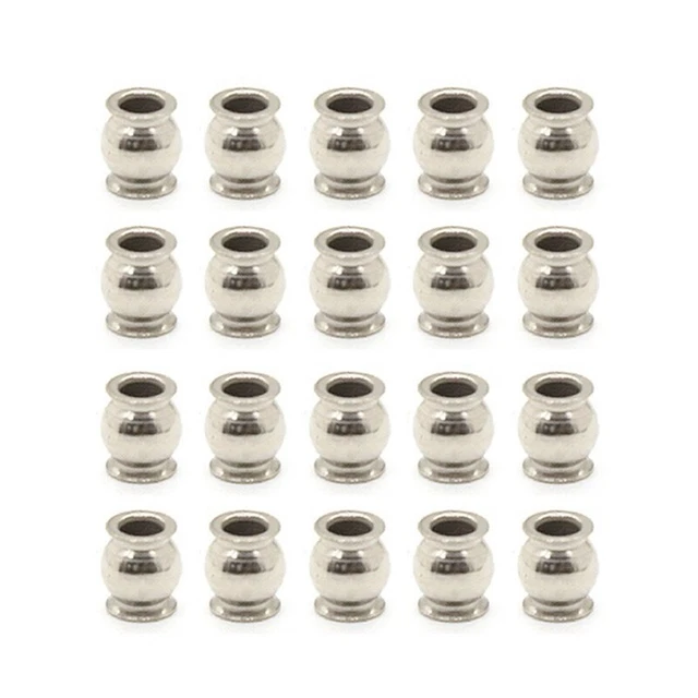 20 ud. barras 3 mm extremo articulación esférica para 1/10 TRX4 TRX6 E- SUMMIT T- E- Sl J3U3