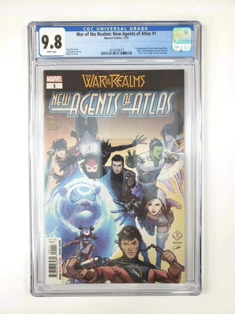 War of the Realms New Agents of Atlas #1 CGC Grade 9.8 MARVEL Comics 2019