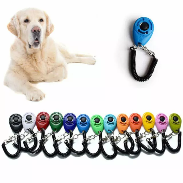 Clicker  Trainer Puppy Pet Training Clicker Dogs Teaching Tool