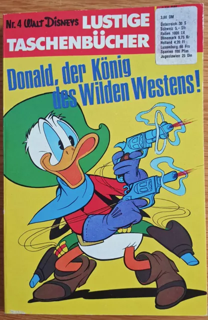 LTB – Nr.: 4 Donald, der König des Wilden Westens (1971) - RARITÄT !