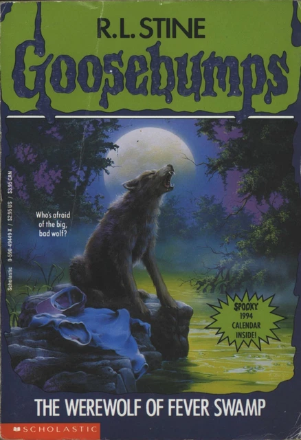GOOSEBUMPS THE WEREWOLF of Fever Swamp by R. L. Stine AB15 $14.00 ...