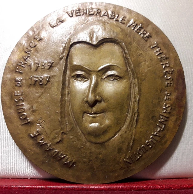 MEDAILLE 81MM LOUISE de France carmel saint Denis mère Thérèse de st Augustin EUR 90,00