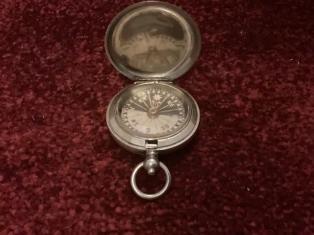 original antique Negretti and Zambra pocket compass