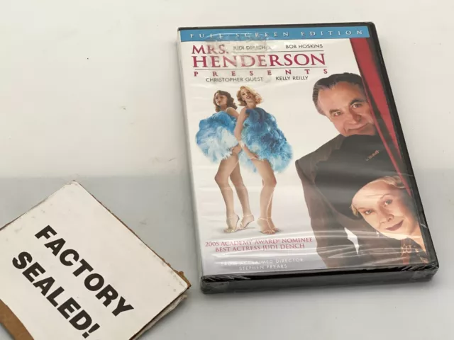 Mrs. Henderson Presents (DVD, 2006, Full Frame Version)