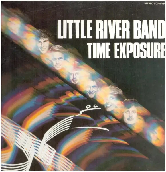LITTLE RIVER BAND Time Exposure JAPAN 1st Press Obi Insert