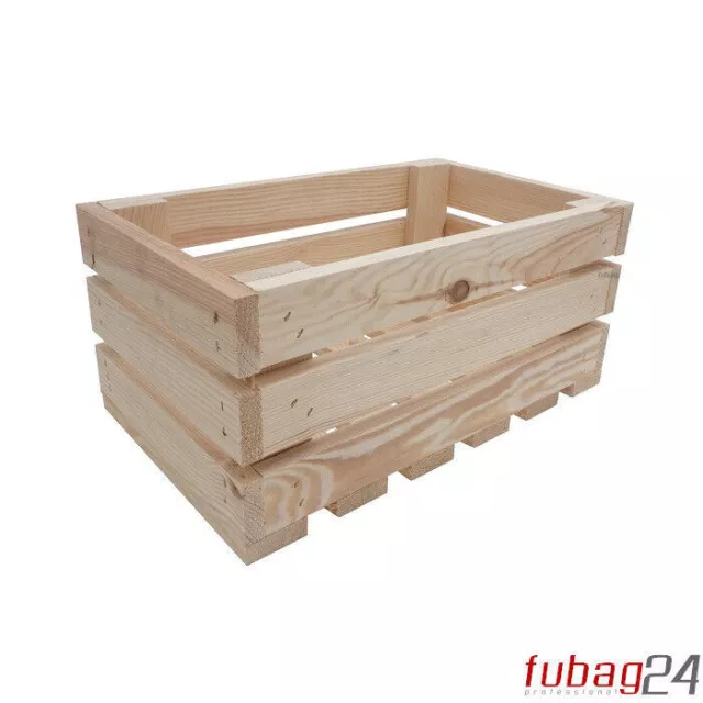 Obstkiste Holzkisten Holz Kiste mit Nut neue Kisten helle