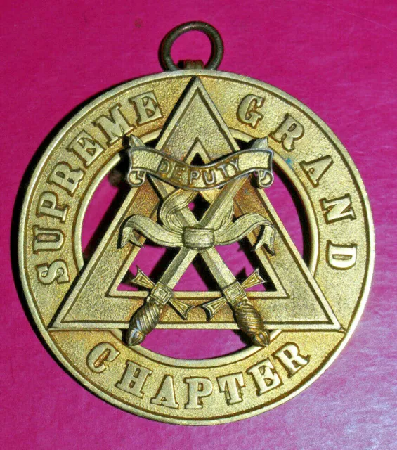 Supreme Grand Chapter Past Deputy Grand Sword Bearer masonic collar jewel
