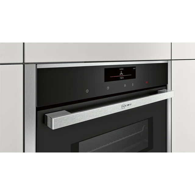 Neff Four combiné mo intégrable 45l inox/noir 2