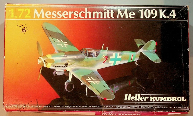 Messerschmitt 109 K.4  - 1/72 - Heller Humbro