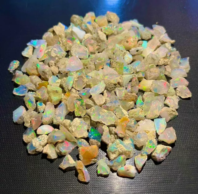 100 Carats Natural Cut Grade Opal Rough Lot AAA grade Large Size Ethiopian Welo