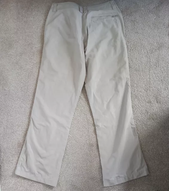 Rohan Fusion Trousers Uk 14 Reg Cream Womens Hiking Pants Outdoor Clothing