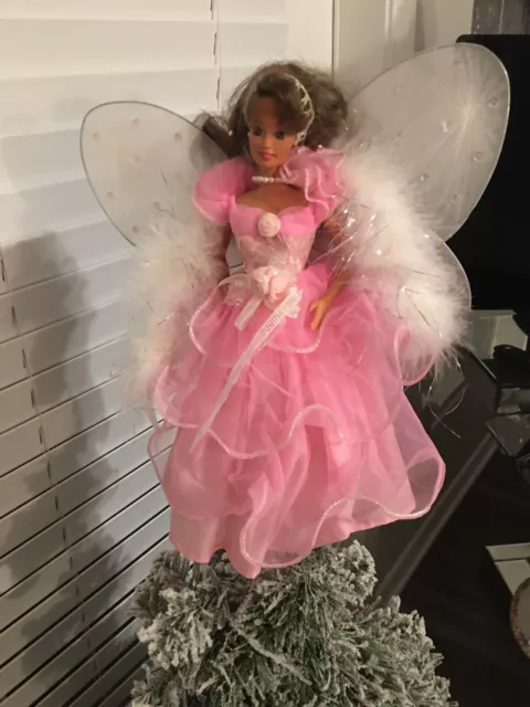 Pretty In Pink Barbie - Christmas Tree Topper OOAK 2