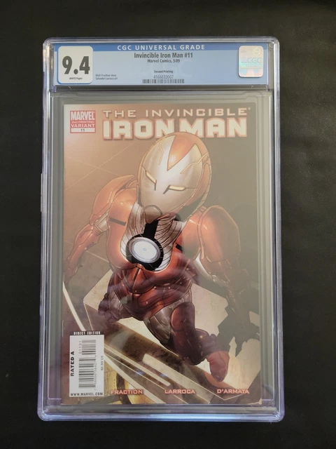 Invincible Iron Man #11 CGC 9.4 Rare 2nd Print