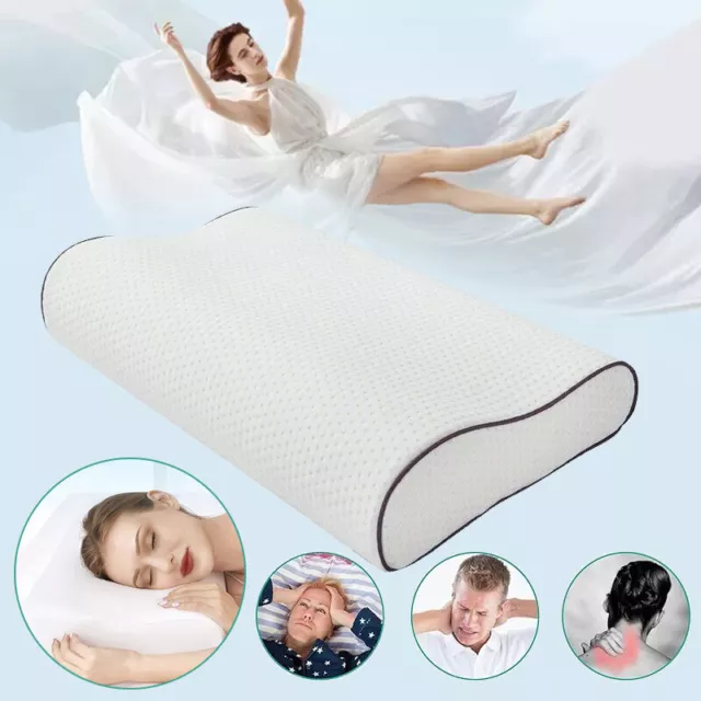 Memory Foam Kissen Kopfkissen Nackenstützkissen Orthopädisches Nackenkissen DHL