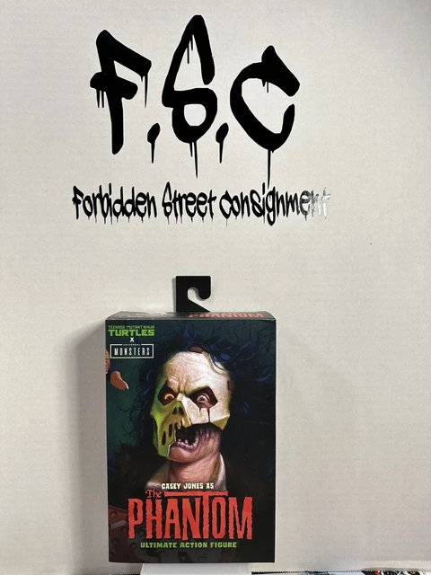 NECA Universal Monsters Teenage Mutant Ninja Turtles Casey Jones as The Phantom