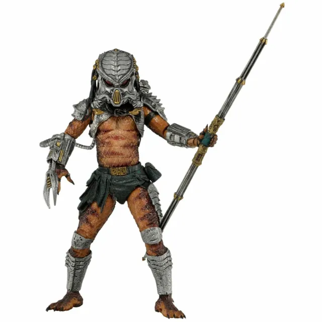 NECA Predator The Ultimate Alien Hunter Cracked Tusk Predator Action Figure